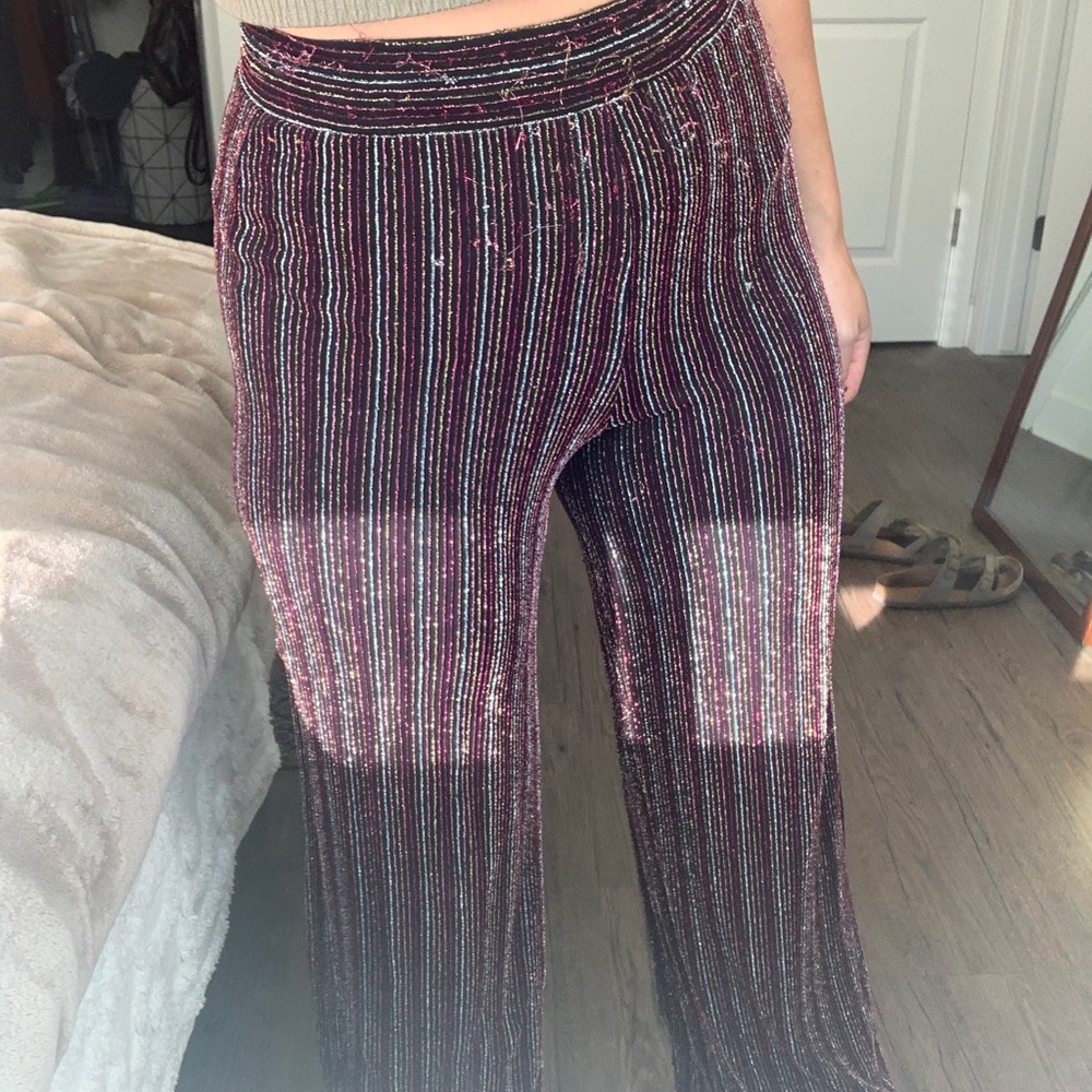 Sparkly Rainbow Flow Pants